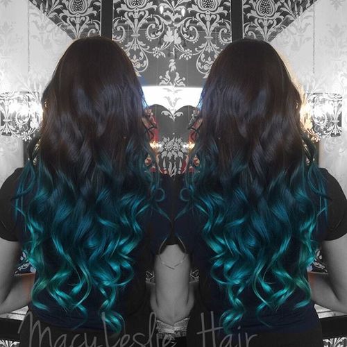 40 Fairy-Like Blue Ombre Hairstyles