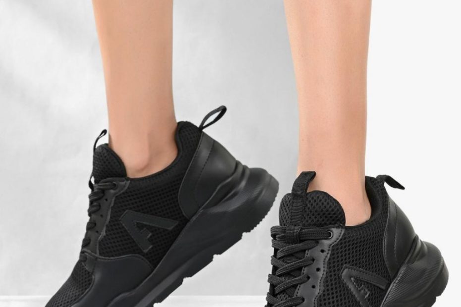 Buy Black Sports Shoes For Women By Adorly Online | Ajio.Com