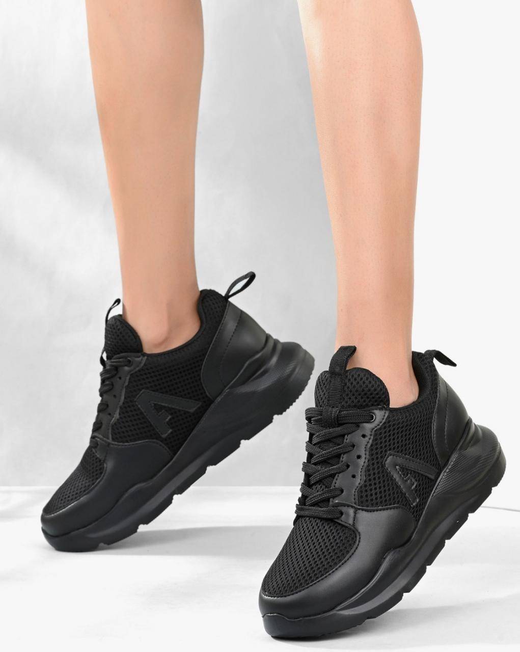 Buy Black Sports Shoes For Women By Adorly Online | Ajio.Com