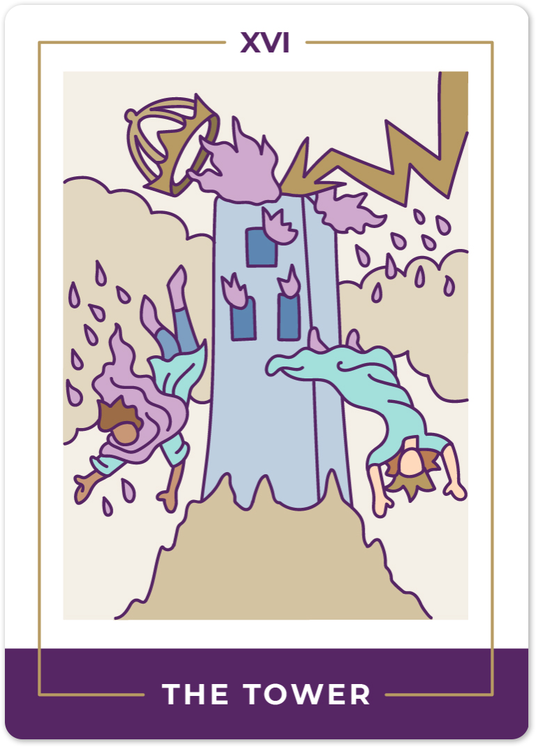 The Tower Tarot Card Meanings | Biddy Tarot