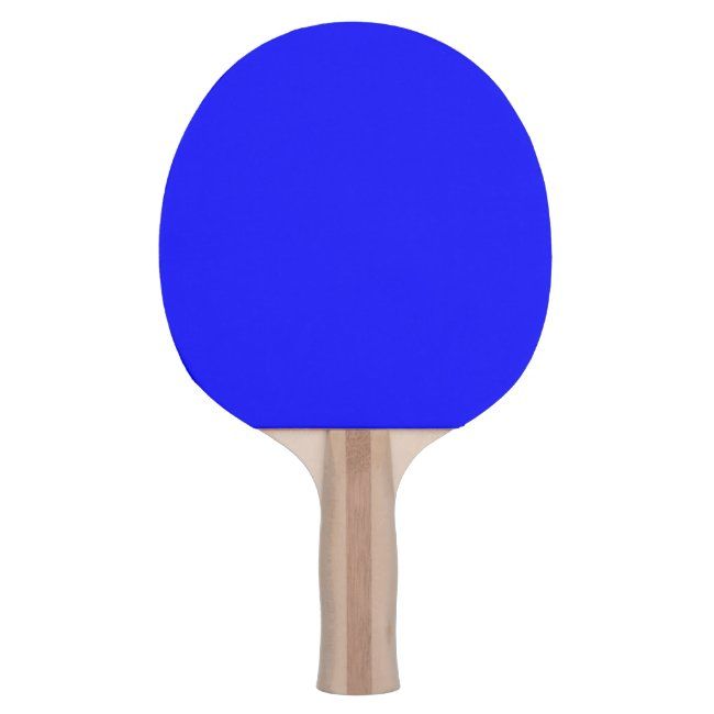 Ping Pong / Table Tennis Bat/Paddle - Blue Ping Pong Paddle | Zazzle | Ping  Pong Table Tennis, Table Tennis Bats, Table Tennis