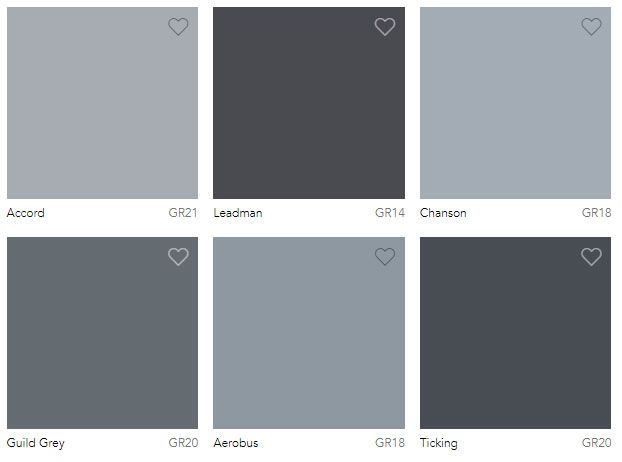 14 Dulux Paint Colours Ideas | Dulux Paint Colours, Grey Paint Colors, Dulux