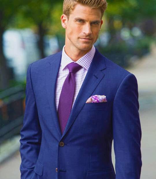 12 Best Color Tie With Purple Shirt | Blue Suit Men, Shirt And Tie  Combinations, Mens Outfits