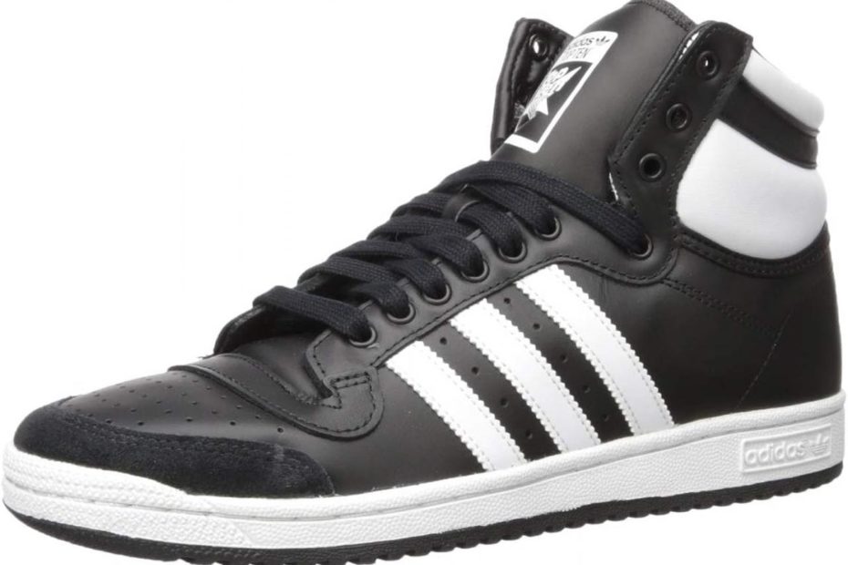 Amazon.Com | Adidas Originals Mens Top Ten Hi Sneaker, Core Black/Ftwr  White/Core Black, 9.5 Us | Fashion Sneakers