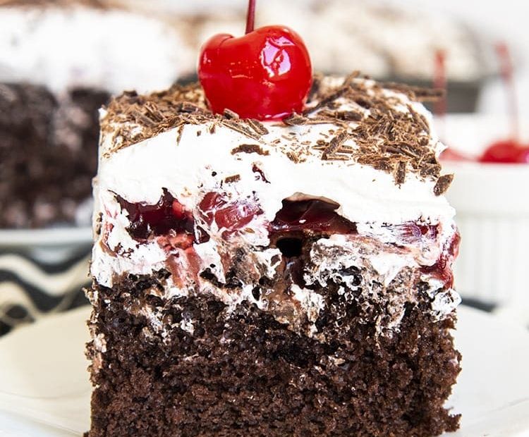 Black Forest Poke Cake – Like Mother, Like Daughter