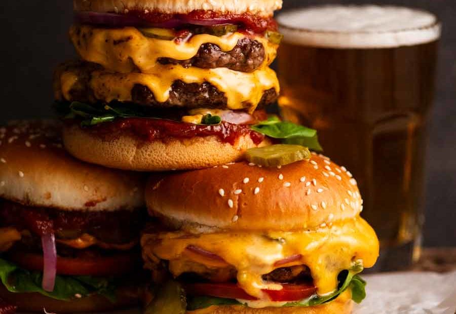 Cheeseburger - Double Or Single | Recipetin Eats