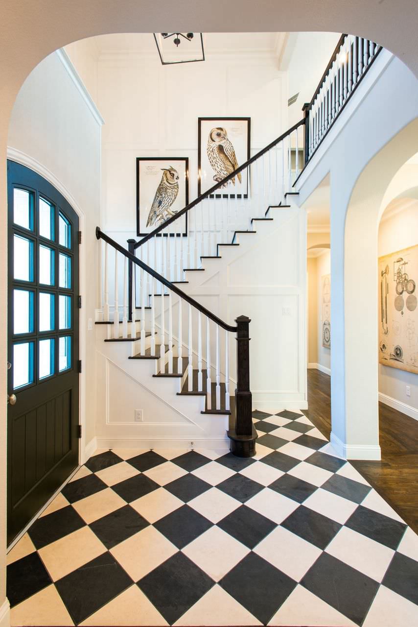 Black And White Foyer - Photos & Ideas | Houzz