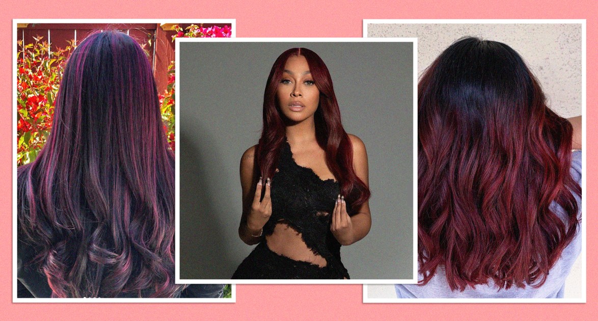 How To Rock The Black Cherry Hair Color In 2023 - Purewow