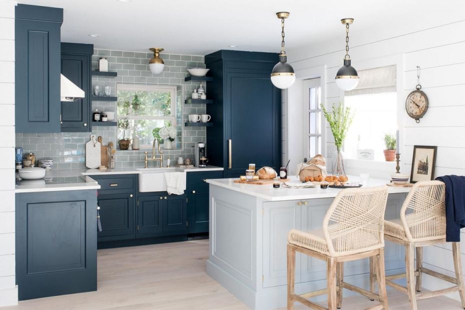 15 Blue Kitchen Design Ideas - Blue Kitchen Walls