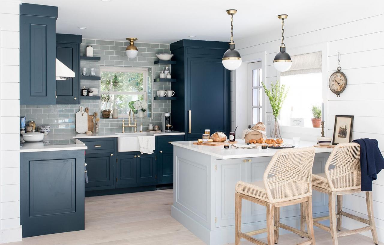 15 Blue Kitchen Design Ideas - Blue Kitchen Walls