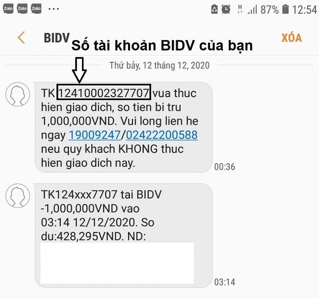 6 Cách Tra Cứu Số Tài Khoản Bidv Nhanh Nhất 2023 - Namvietbank