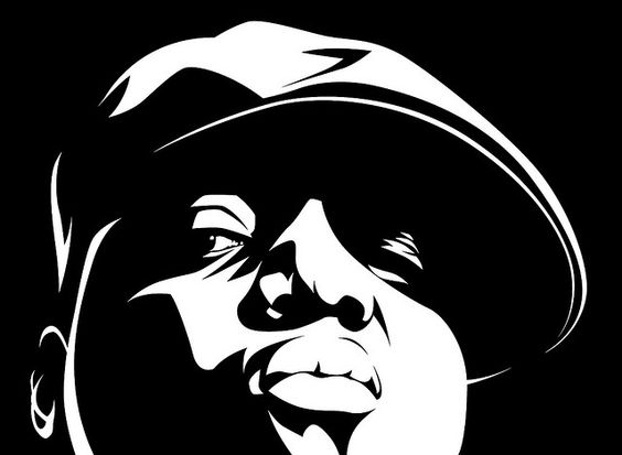 Notorious Big Art | The Notorious B.I.G, Dessin, Pochoir