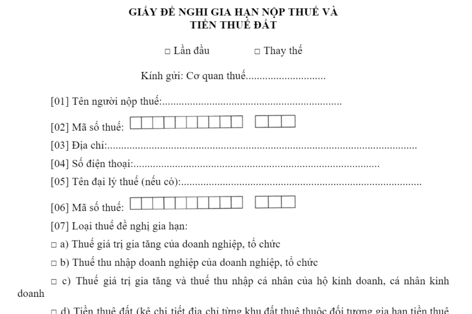 Nghị Định 34/2022/Nđ-Cp Gia Hạn Thời Hạn Nộp Thuế Gtgt, Thuế Tndn, Thuế  Tncn Và Tiền Thuê Đất 2022 - Faco Việt Nam