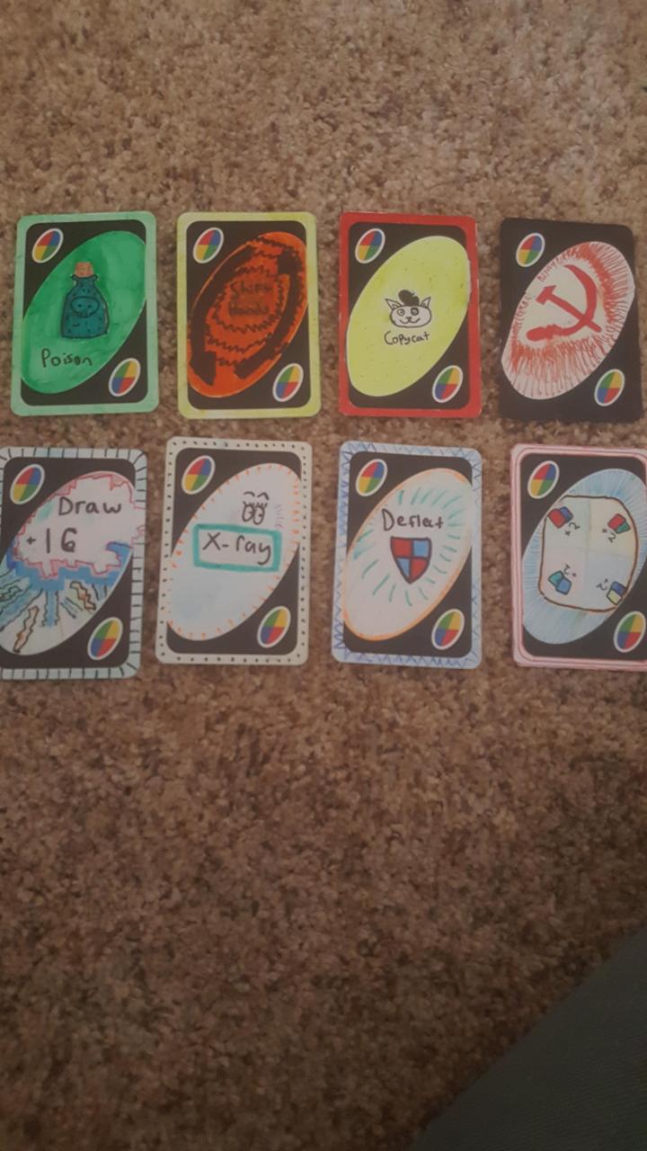 Uno Customizable Cards Concept Art : R/Unocardgame