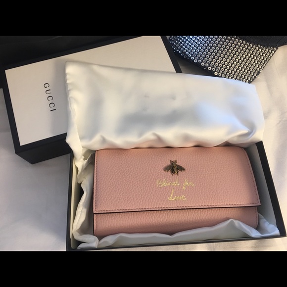 Gucci Blind For Love Wallet Pink