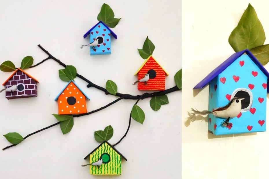 Hand Painted Bird House | Home Decor | Traditional Way To Decor Home |  @Punekarsneha - Youtube