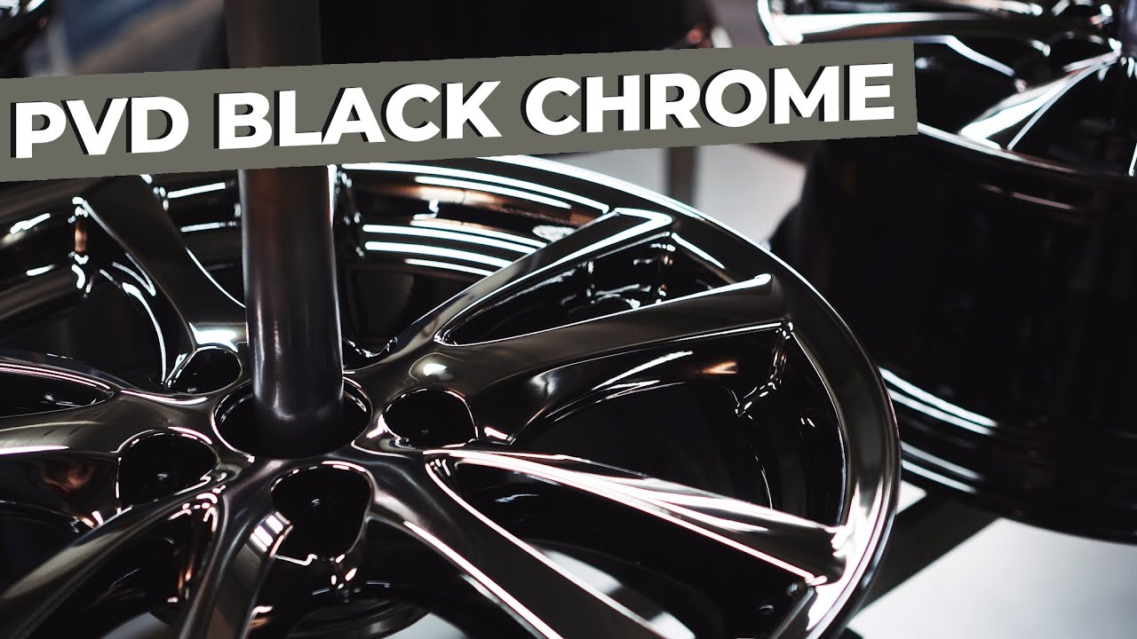 Pvd Black Chrome Professional Wheel Restoration! Step By Step Walkthrough -  Youtube