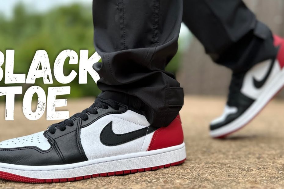 Almost Messed Up! Jordan 1 Low Black Toe Review & On Foot - Youtube