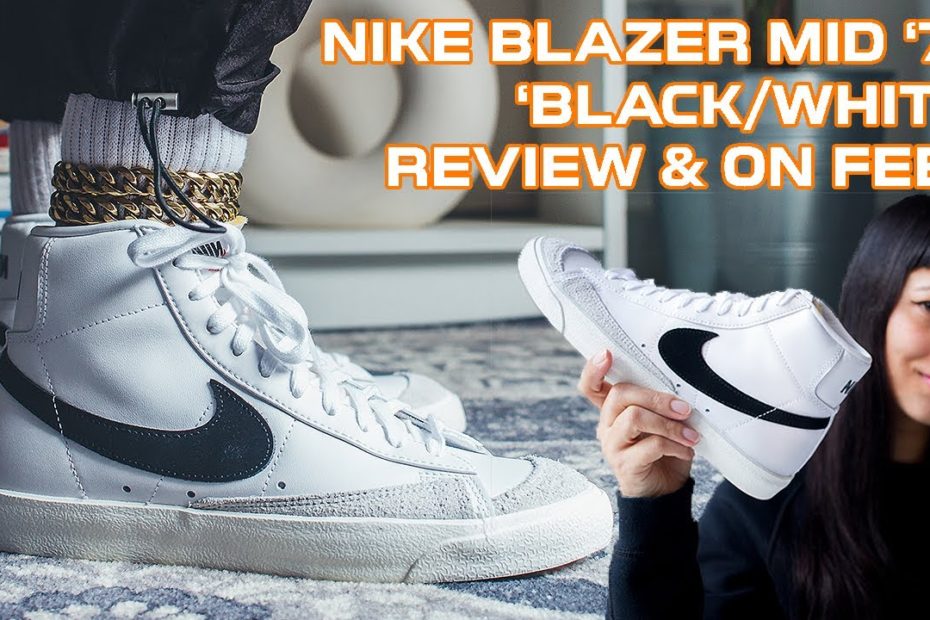 Nike Blazer Mid '77 “White / Black” | Review & On Feet // India - Youtube