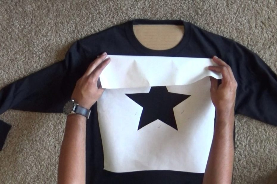 How To Bleach A Design Onto A T-Shirt - Youtube