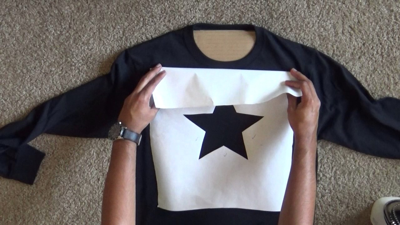 How To Bleach A Design Onto A T-Shirt - Youtube