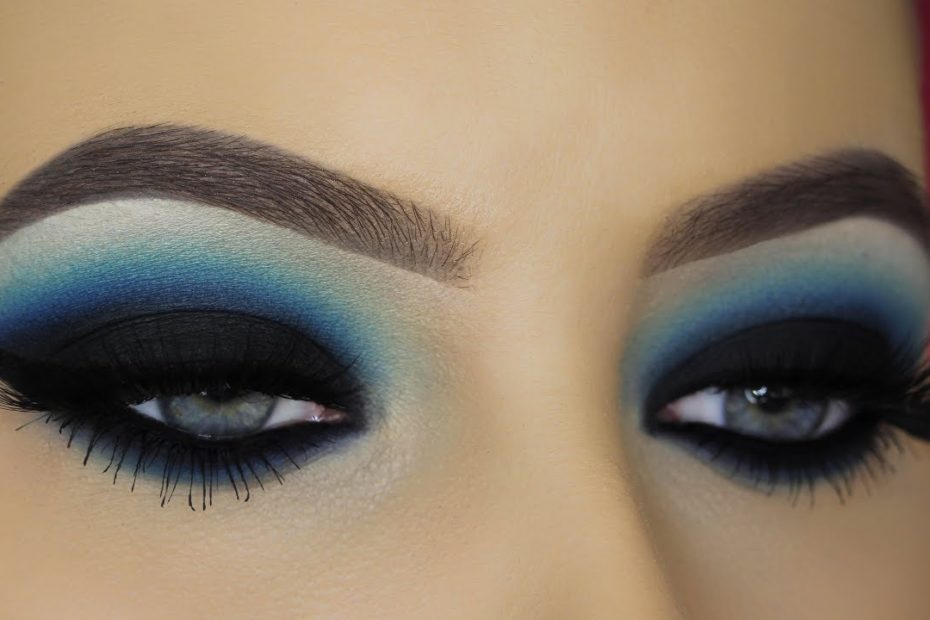 Blue Smokey Eyes Tutorial - Youtube