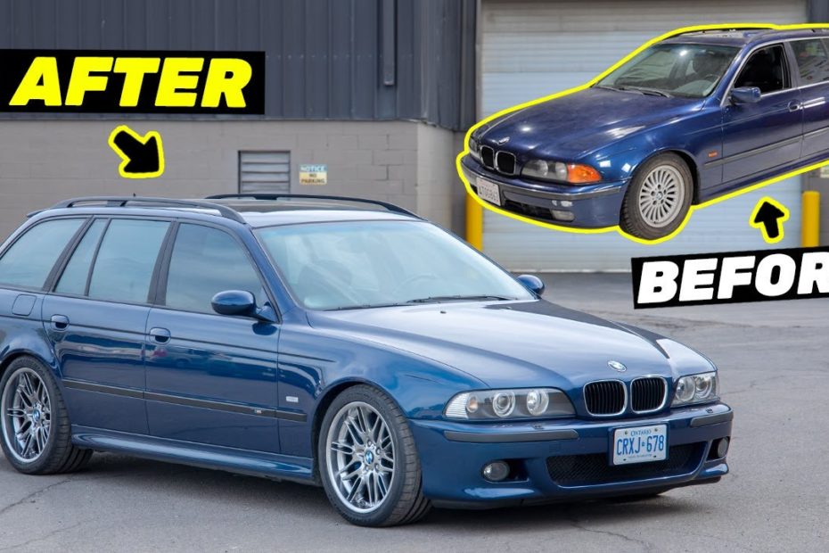 Building A Real Bmw E39 M5 Touring Wagon In 15 Minutes - Youtube