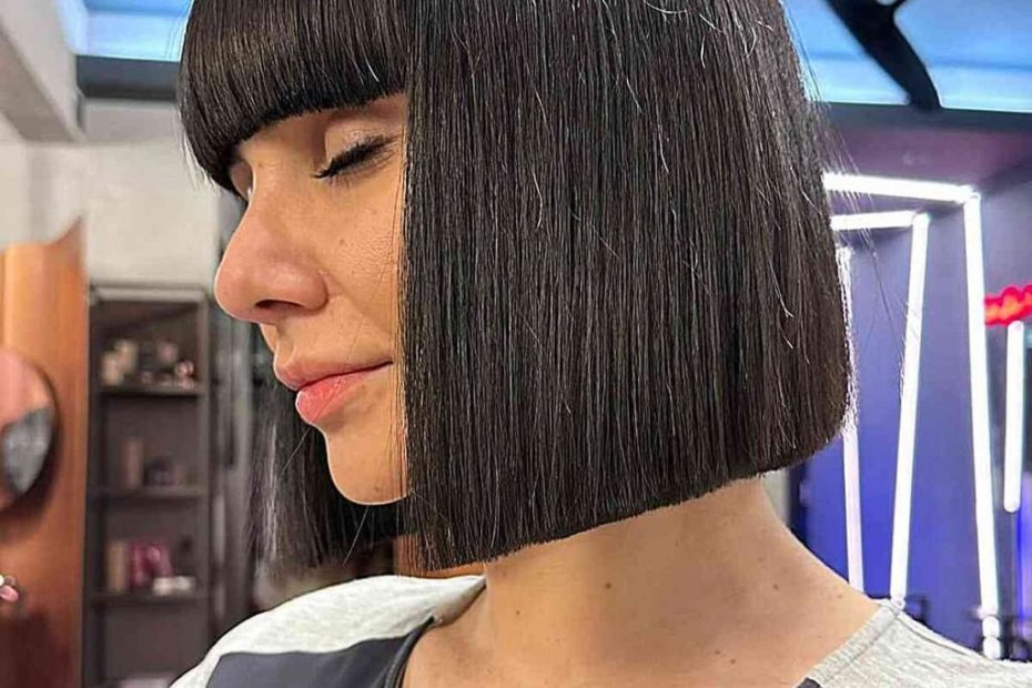 45 Trendy Blunt Bob With Bangs To Inspire Your Next Chop