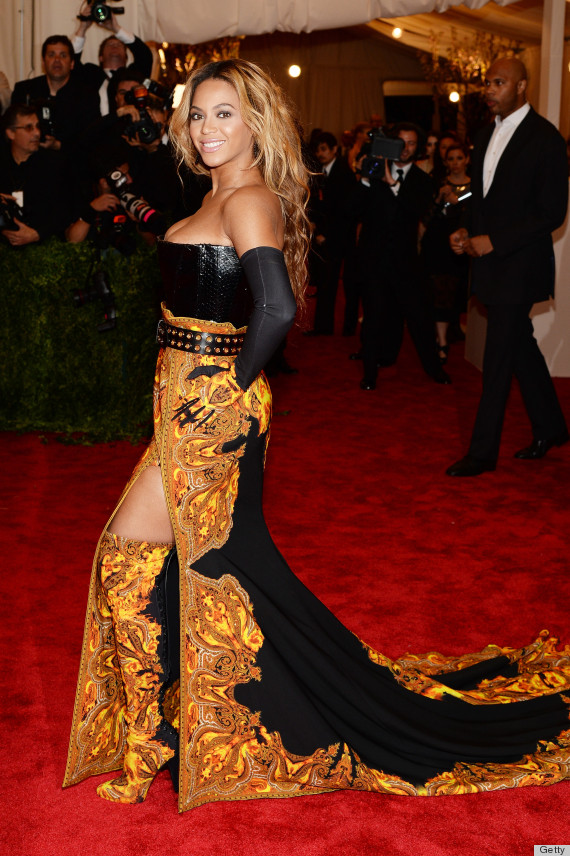 Beyonce Met Gala 2013 Dress: Orange And In Charge (Photos) | Huffpost Life