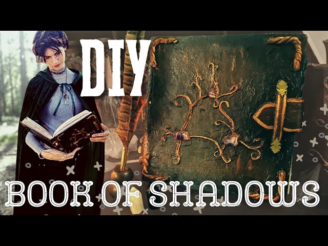 Diy Book Of Shadows Makeover - Youtube