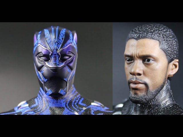 Unboxing] Hot Toys- Black Panther. Black Panther. 1/6Th Scale Collectible  Figure - Youtube