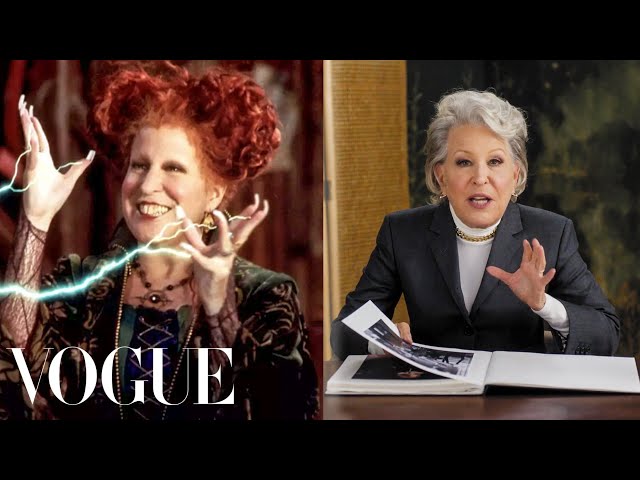 Bette Midler Breaks Down 13 Looks From Hocus Pocus To The Met Gala | Life  In Looks | Vogue - Youtube