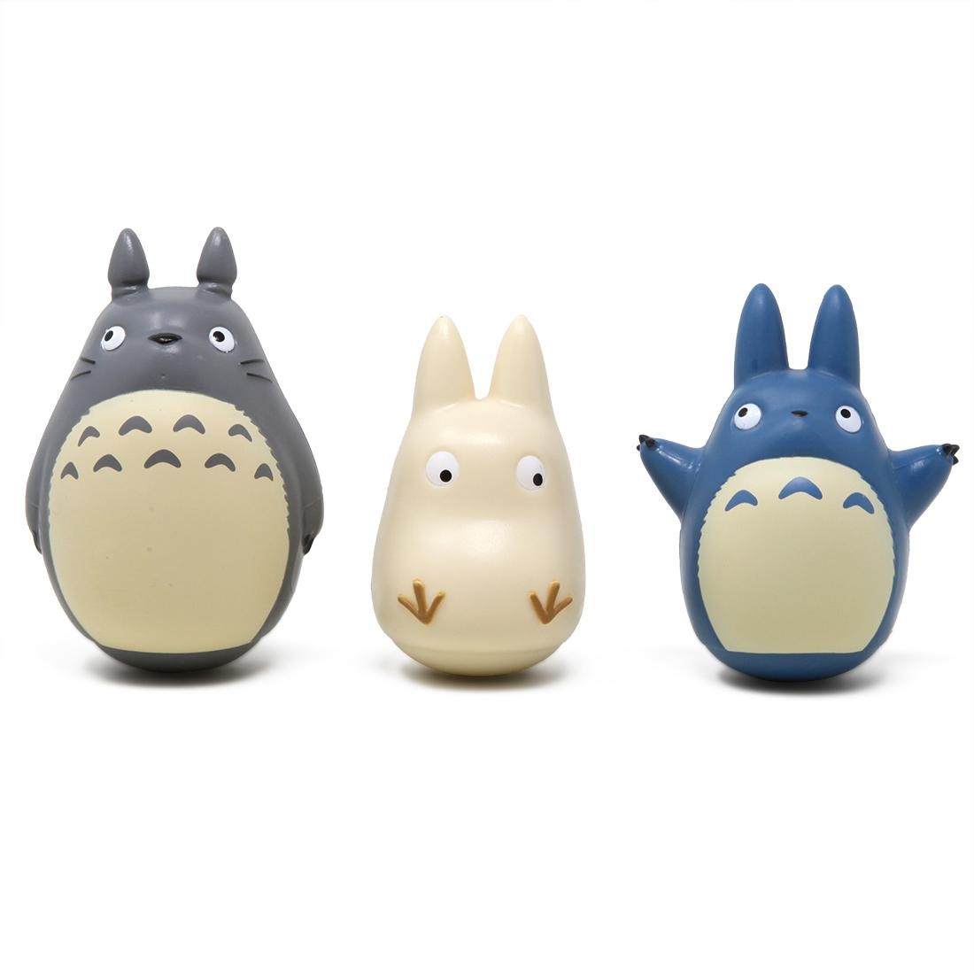 Studio Ghibli Ensky My Neighbor Totoro Totoro Tilting Figure Collection  Gray Blue White