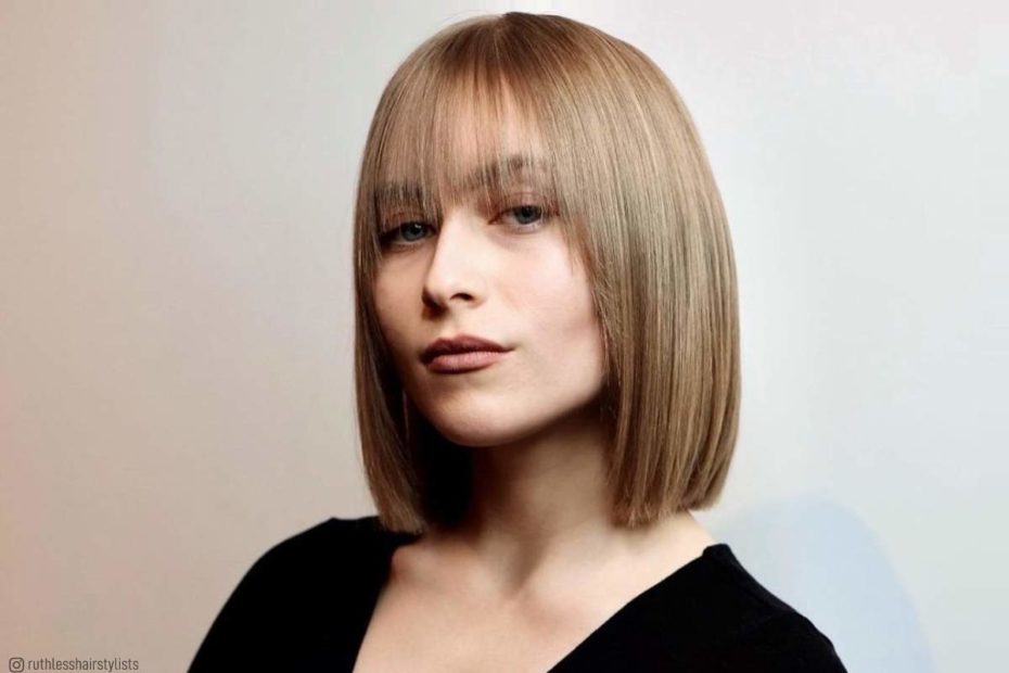 45 Trendy Blunt Bob With Bangs To Inspire Your Next Chop