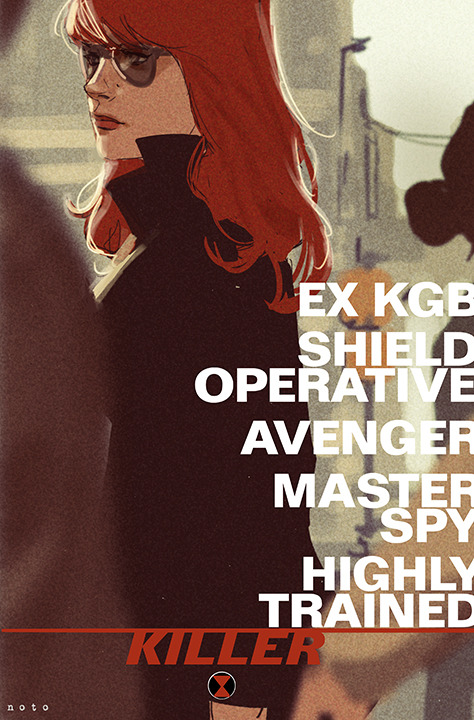 Your Nice New Outfit — Early Black Widow Promo Art