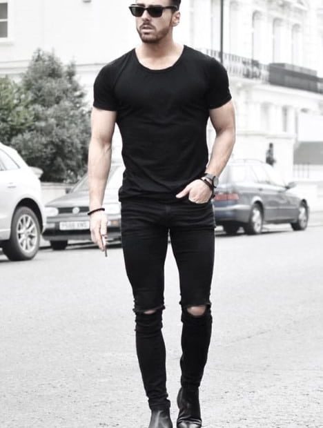 What To Wear With Black Jeans For Men - 50 Fashion Style Ideas