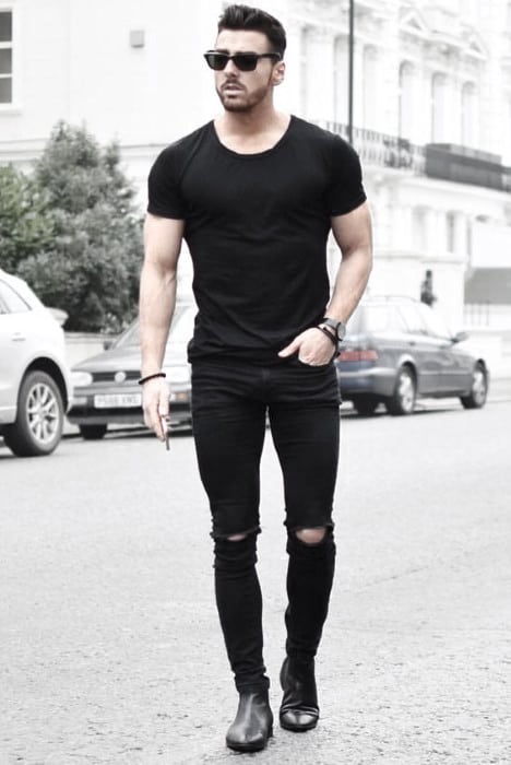 What To Wear With Black Jeans For Men - 50 Fashion Style Ideas