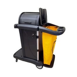 Globe Commercial High Security Janitorial Cart