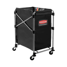 Rubbermaid Collapsible X-Cart, Black
