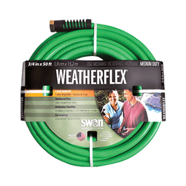 Weatherflex Medium-Duty Hose, 5/8" x 50'